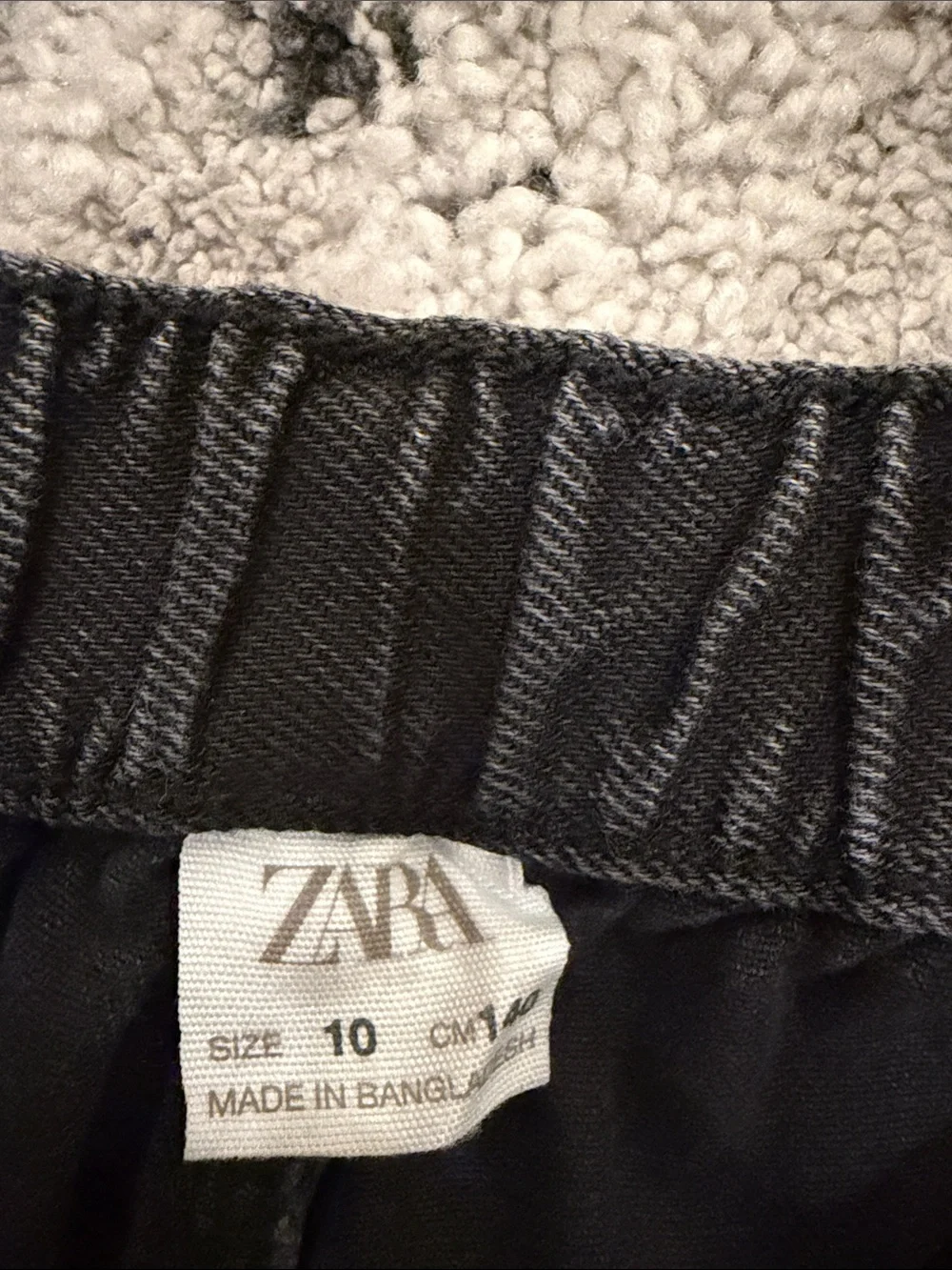 Zara cargo Black Jeans